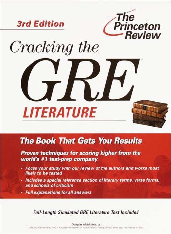 Book cover for Cracking the Gre Literature in Engl