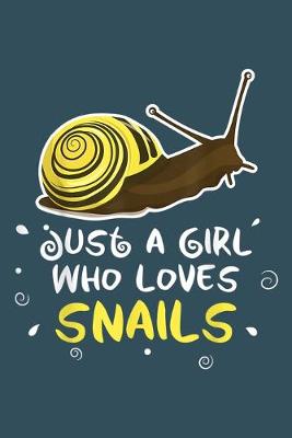 Book cover for Just a girl who loves snails