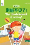 Book cover for The Skateboard is Missing