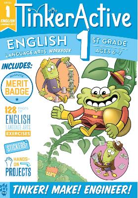Book cover for TinkerActive Workbooks: 1st Grade English Language Arts