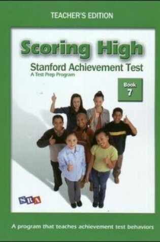 Cover of Scoring High on the SAT/10 - Grade 7