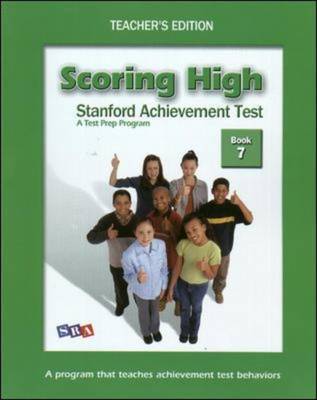 Book cover for Scoring High on the SAT/10 - Grade 7