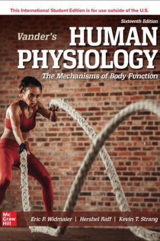 Cover of ISE Vander's Human Physiology