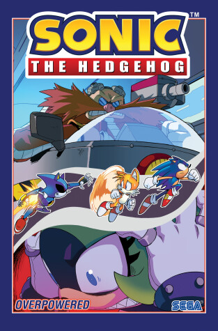 Book cover for Sonic The Hedgehog, Vol. 14: Overpowered