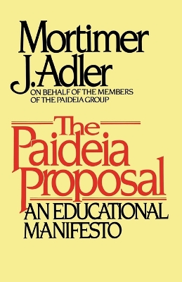 Book cover for Paideia Proposal