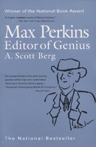 Book cover for Max Perkins: Editor of Genius