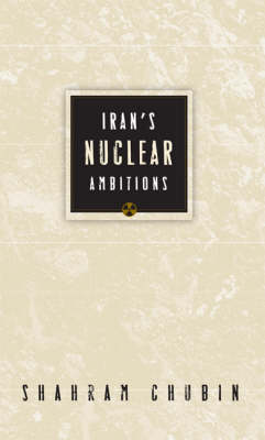 Book cover for Iran's Nuclear Ambitions