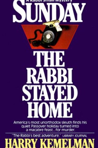 Cover of The Sunday the Rabbi Stayed Home