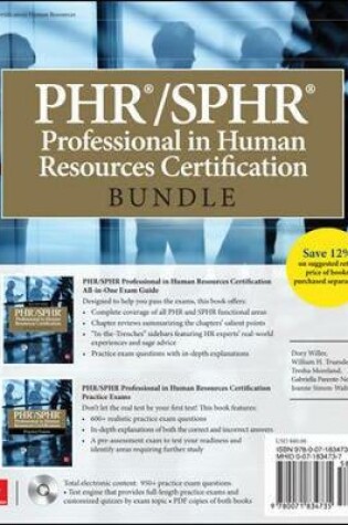 Cover of PHR/SPHR Professional in Human Resources Certification Bundle