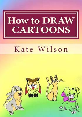 Book cover for How to DRAW CARTOONS