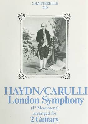 Book cover for Haydn/Carulli London Symphony