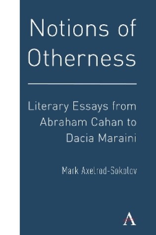 Cover of Notions of Otherness