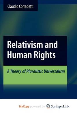 Book cover for Relativism and Human Rights