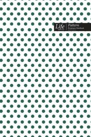 Cover of Dots Pattern Composition Notebook, Dotted Lines, Wide Ruled Medium Size 6 x 9 Inch (A5), 144 Sheets Olive Cover