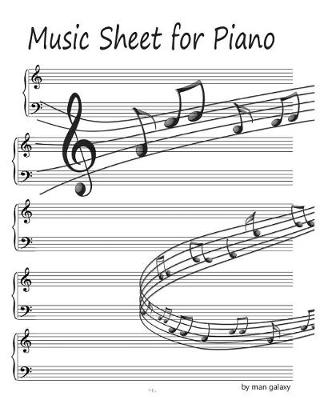 Book cover for Music Sheet for Piano Vol.20