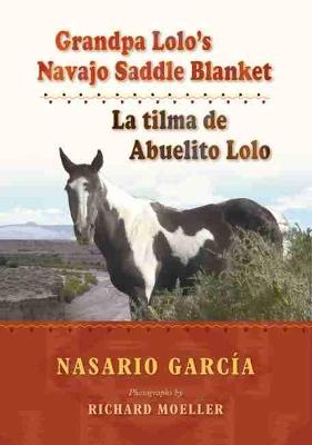 Book cover for Grandpa Lolo’s Navajo Saddle Blanket