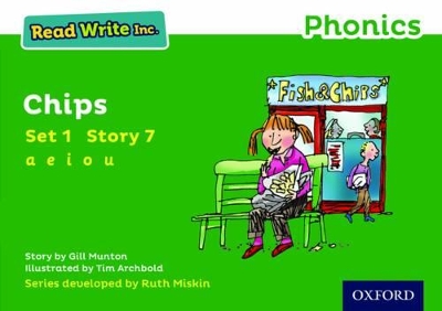 Book cover for Read Write Inc. Phonics: 7 Chips (Green Set 1 Storybook)