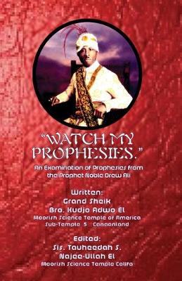 Cover of Watch My Prophesies.