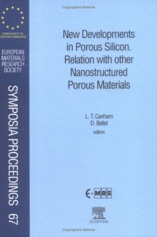 Cover of New Developments in Porous Silicon: Relation with Other Nanostructured Porous Materials