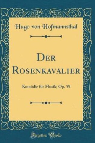 Cover of Der Rosenkavalier