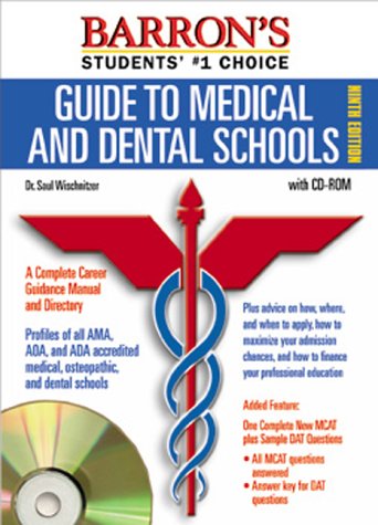 Cover of Barron's Guide to Medical and Dental Schools