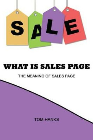 Cover of What Is Sales Page