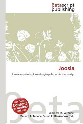 Book cover for Joosia