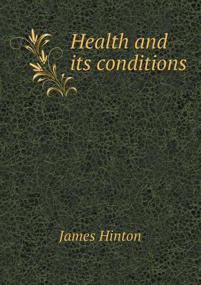 Book cover for Health and Its Conditions