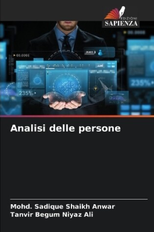 Cover of Analisi delle persone