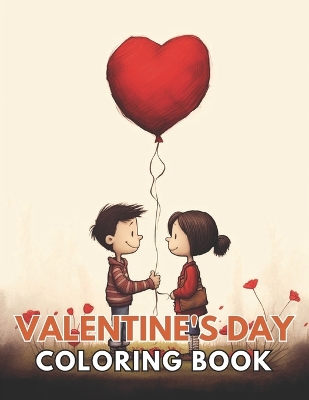 Book cover for Valentine's Day Coloring Book