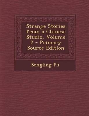 Book cover for Strange Stories from a Chinese Studio, Volume 2