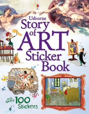 Book cover for Story of Art Sticker Book