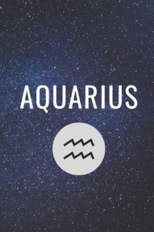 Cover of Aquarius Star Sign Journal