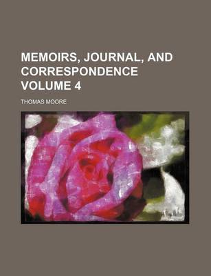 Book cover for Memoirs, Journal, and Correspondence Volume 4