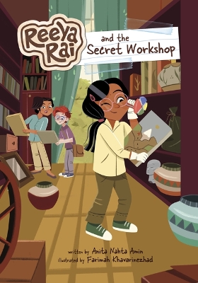 Book cover for Reeya Rai and the Secret Workshop