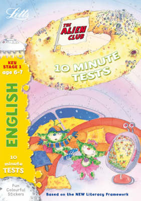 Book cover for Alien Club 10 Minute Tests English 6-7