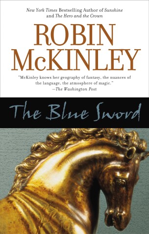 Book cover for The Blue Sword