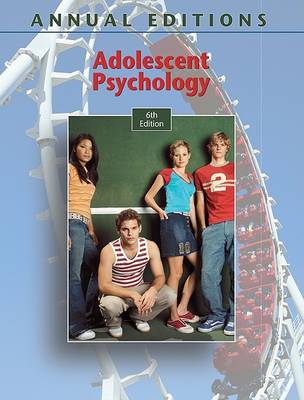 Book cover for Annual Editions: Adolescent Psychology, 6/e