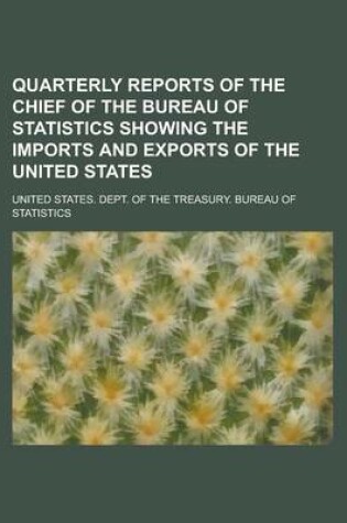 Cover of Quarterly Reports of the Chief of the Bureau of Statistics Showing the Imports and Exports of the United States