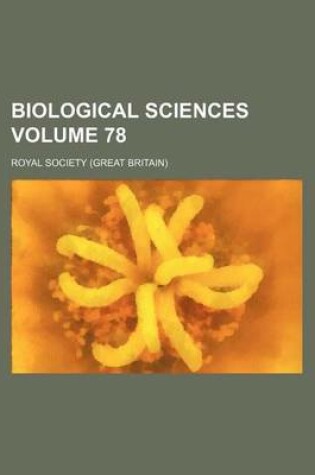 Cover of Biological Sciences Volume 78