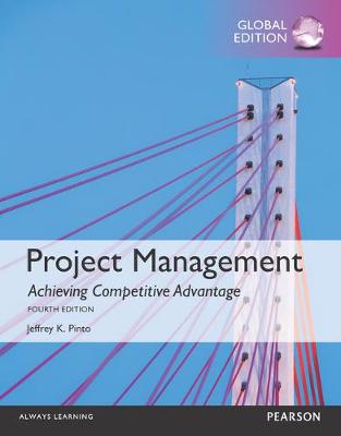 Book cover for Project Management: Achieving Competitive Advantage, Global Edition