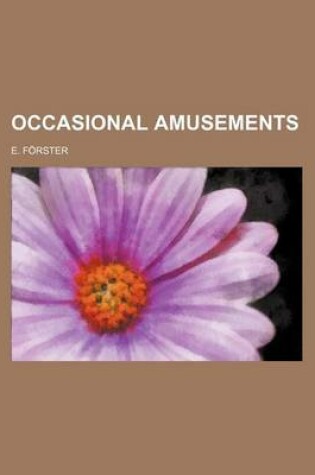 Cover of Occasional Amusements