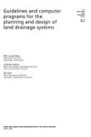 Book cover for Guidelines and Computer Programs for the Planning and Design of Land Drainage Systems