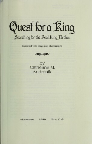 Book cover for Quest for a King