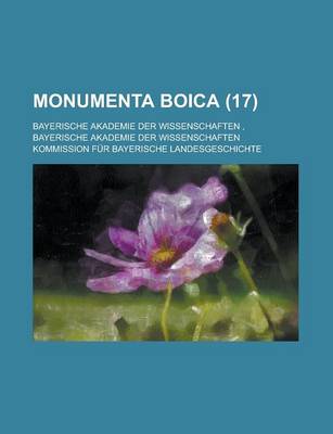 Book cover for Monumenta Boica (17)