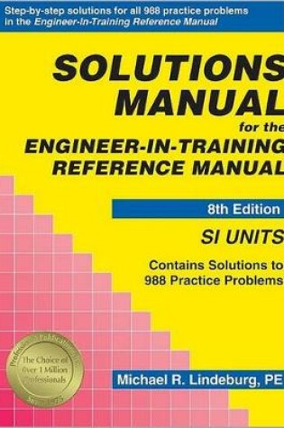 Cover of Solutions Manual for the Engineer-In-Training Reference Manual