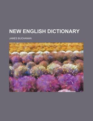 Book cover for New English Dictionary