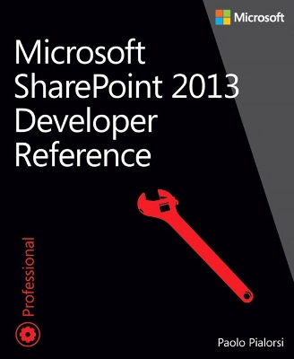 Cover of Microsoft SharePoint 2013 Developer Reference