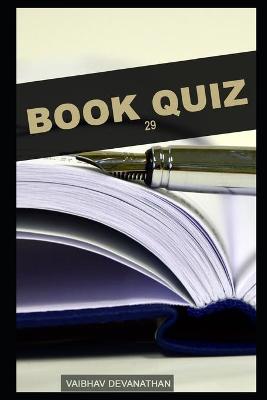 Book cover for Book Quiz - 29