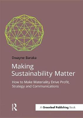 Book cover for Making Sustainability Matter